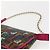 FENDI Zucchino Canvas Accessory Pouch Multicolor Gold Auth 159466V Multiple colors Golden - view 8