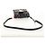 Borsa a Spalla in Pelle Nera Valentino Argento Auth bs32041V Nero - vista 7