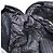 PRADA Borsa a mano in nylon nero argento Auth 158483 - vista 20