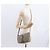Gucci Borsa GG Supreme Web Sherry Line PVC Beige Oro 14 02 032 Auth 157751 D'oro - vista 24