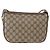 Gucci Borsa GG Supreme Web Sherry Line PVC Beige Oro 14 02 032 Auth 157751 D'oro - vista 3