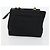 Borsa a mano in pelle Salvatore Ferragamo Gancini Vala 3 pezzi Nero Auth 157075 - vista 18