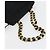 Borsa a mano in pelle Salvatore Ferragamo Gancini Vala 3 pezzi Nero Auth 157075 - vista 20