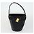 Borsa a mano in pelle Salvatore Ferragamo Gancini Vala 3 pezzi Nero Auth 157075 - vista 9