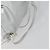 Zaino in pelle Gianni Versace Argento Oro Auth am9831 D'oro - vista 9