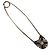 Chrome Hearts Large Safety Pin 1PD Ag925 Silver Auth 157995SAM