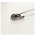 Chrome Hearts Large Safety Pin 1PD Ag925 Silver Auth 157995SAM - view 10
