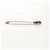 Chrome Hearts Large Safety Pin 1PD Ag925 Silver Auth 157995SAM - view 8