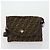 Set di 3 borse in tela Zucca PVC Givenchy Fendi Saint Laurent marrone nero Auth 156745 - vista 11