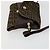 Set di 3 borse in tela Zucca PVC Givenchy Fendi Saint Laurent marrone nero Auth 156745 - vista 13