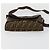 Set di 3 borse in tela Zucca PVC Givenchy Fendi Saint Laurent marrone nero Auth 156745 - vista 16