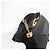 BALLY Borsa a Spalla a Catena Pelle Nera Oro Auth 158019 Nero D'oro - vista 10