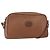 Gucci Sac à épaule en cuir marron doré Auth 158413