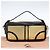 Borsa a Spalla Miu Miu Catena Smalto 2 in 1 Nero Oro Auth 159323V D'oro - vista 12