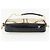 Borsa a Spalla Miu Miu Catena Smalto 2 in 1 Nero Oro Auth 159323V D'oro - vista 5