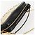 Borsa a Spalla Miu Miu Catena Smalto 2 in 1 Nero Oro Auth 159323V D'oro - vista 6