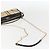 Borsa a Spalla Miu Miu Catena Smalto 2 in 1 Nero Oro Auth 159323V D'oro - vista 8
