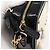 Borsa a Spalla Miu Miu Catena Smalto 2 in 1 Nero Oro Auth 159323V D'oro - vista 9
