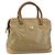 Céline Borsa a mano in tela Macadam CELINE PVC beige Auth ar13860