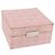 Céline Boîte à bijoux en toile Macadam CELINE C rose Auth 159299V