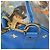 LOUIS VUITTON Collezione Masters Keepall Bandouliere 50 M43344 LV Auth 158953SAM Blu - vista 24