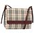 Burberry Borsa a Spalla Nova Check in Tela Beige Oro Auth BA9136 D'oro