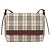 Burberry Borsa a Spalla Nova Check in Tela Beige Oro Auth BA9136 D'oro - vista 13