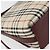 Burberry Borsa a Spalla Nova Check in Tela Beige Oro Auth BA9136 D'oro - vista 16