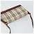Burberry Borsa a Spalla Nova Check in Tela Beige Oro Auth BA9136 D'oro - vista 6