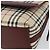 Burberry Borsa a Spalla Nova Check in Tela Beige Oro Auth BA9136 D'oro - vista 9