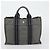 Hermès HERMES Borsa Fourre Tout Marrone in Tela 4 Set Nero Blu Marino Grigio Auth 157079 Blu navy - vista 21