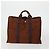 Hermès HERMES Borsa Fourre Tout Marrone in Tela 4 Set Nero Blu Marino Grigio Auth 157079 Blu navy - vista 8