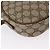 Borsa a Spalla GUCCI GG Supreme Web Sherry Line PVC Beige Oro Auth bs32048 D'oro - vista 12
