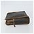 Bolso clutch de lona de panal de abeja PVC negro Christian Dior Auth ar13909 - vista 5