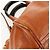 Chloé Bolsa de mão em couro Chloe Etel 2 vias marrom ouro Auth BA9170 Dourado - vista 13