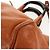 Chloé Bolsa de mão em couro Chloe Etel 2 vias marrom ouro Auth BA9170 Dourado - vista 14
