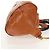 Chloé Bolsa de mão em couro Chloe Etel 2 vias marrom ouro Auth BA9170 Dourado - vista 5
