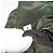 PRADA Borsa a mano in nylon khaki argento autentica bs31898 Cachi - vista 12