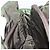 PRADA Borsa a mano in nylon khaki argento autentica bs31898 Cachi - vista 20