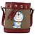 Borsa a Spalla Gucci Micro GG Supreme Doraemon in PVC Beige 647801 Auth 159307SAM D'oro - vista 2