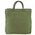 PRADA Borsa a mano in nylon khaki argento autentica bs31882 Cachi - vista 13