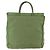 PRADA Borsa a mano in nylon khaki argento autentica bs31882 Cachi - vista 2