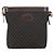 LOEWE Borsa a Spalla Anagramma Nylon Marrone Oro Auth 160683 D'oro - vista 13