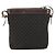 LOEWE Borsa a Spalla Anagramma Nylon Marrone Oro Auth 160683 D'oro - vista 2