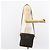 LOEWE Borsa a Spalla Anagramma Nylon Marrone Oro Auth 160683 D'oro - vista 21