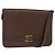 Borsa a Spalla Christian Dior in Pelle Marrone Oro Auth bs31813 D'oro
