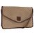 Céline Borsa a Spalla in Tela Macadam CELINE PVC Beige Oro Auth bs31811 D'oro