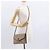 Céline Borsa a Spalla in Tela Macadam CELINE PVC Beige Oro Auth bs31811 D'oro - vista 24