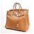 Haut à courroies Hermès HERMES Haut A Courroies 32 Borsa in Vacca Marrone Y:1995 - vista 15