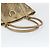 Borsa Tote Abbey GG Crystal Gucci Oro 211982 Auth 160848 D'oro - vista 7